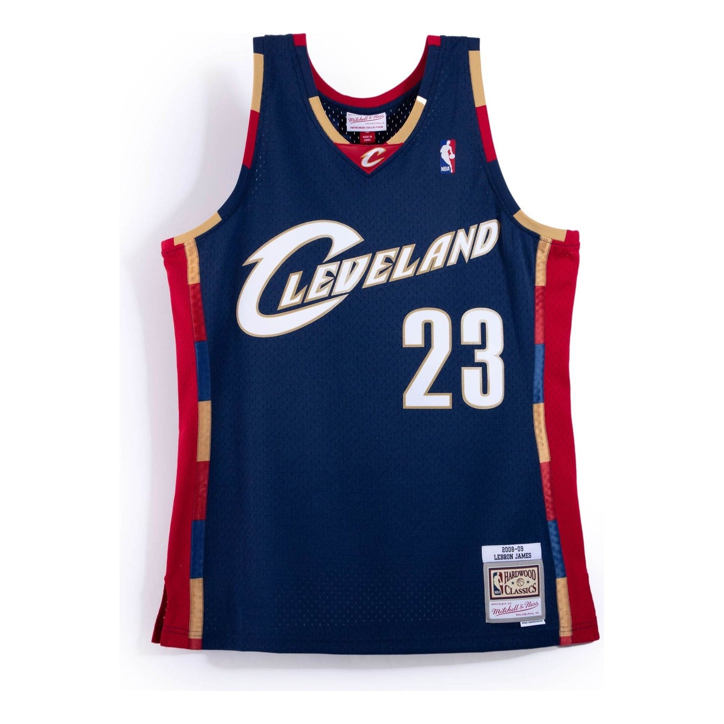 Mitchell & Ness NBA Cleveland Cavaliers 2008/09 HWC Swingman LeBron James #23 Jersey – Navy | 200105541