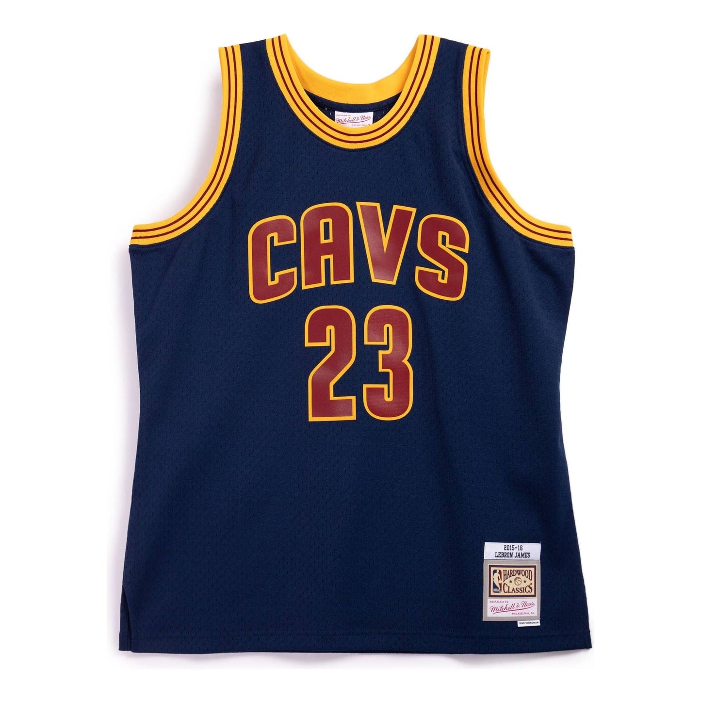Mitchell & Ness LeBron James #23 Cleveland Cavaliers 2015/16 Swingman Jersey – Navy | 202118384