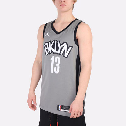 Nike NBA Brooklyn Nets Kevin Durant Statement Edition Swingman Jersey 'Grey/White' (CV9469-002)