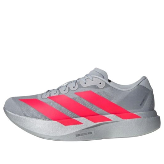 Adidas Adizero EVO SL 'Silver Metallic Lucid Red' – KI3381 Women's Running Shoe