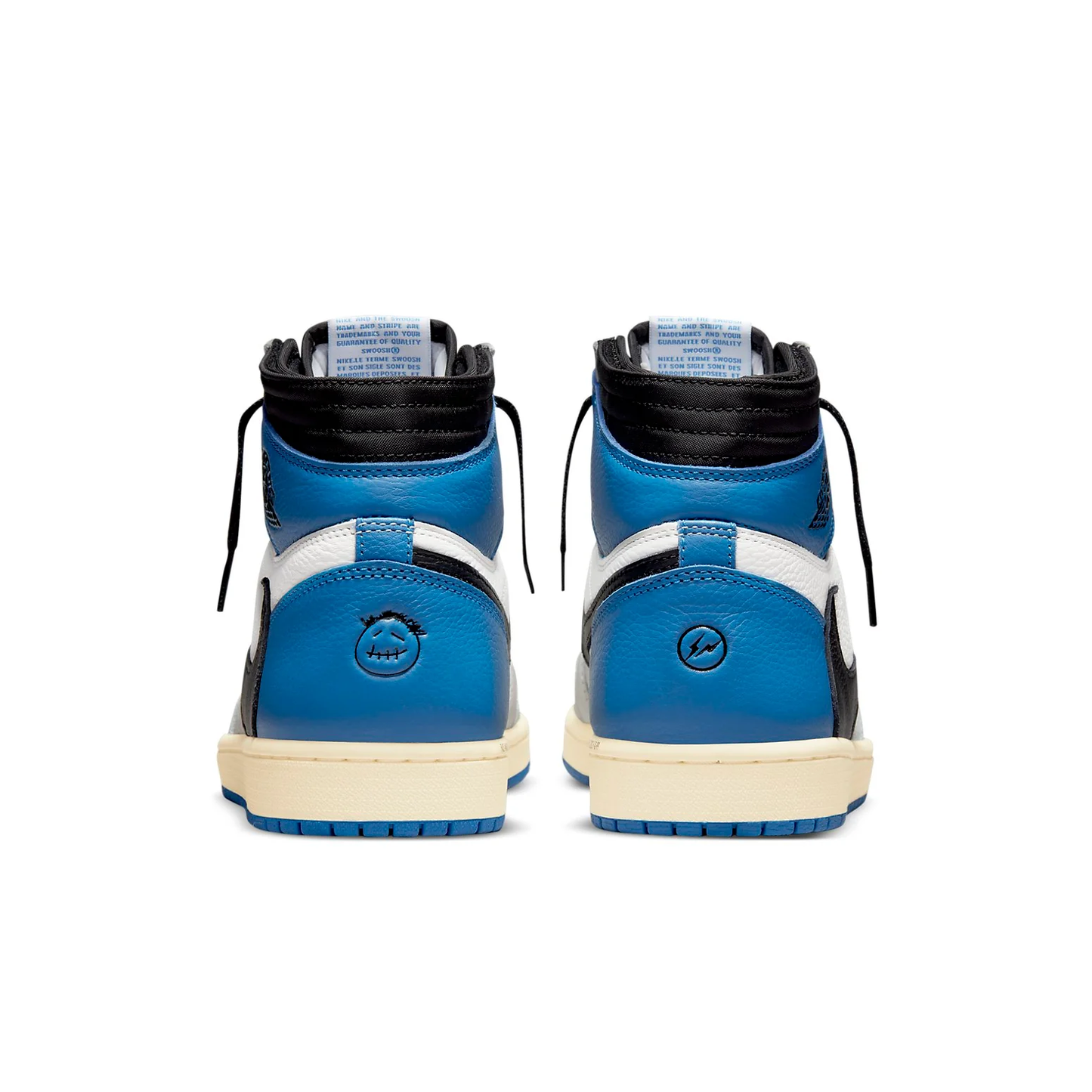 Air Jordan 1 Retro High OG SP x Fragment Design x Travis Scott 'Sail / Military Blue' DH3227-105