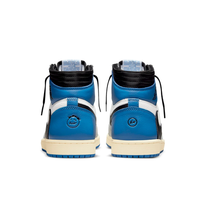 Air Jordan 1 Retro High OG SP x Fragment Design x Travis Scott 'Sail / Military Blue' DH3227-105