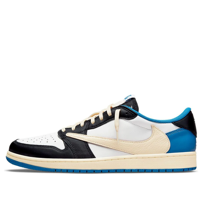 Air Jordan 1 Low x Fragment Design x Travis Scott 'White / Royal Blue' DM7866-140