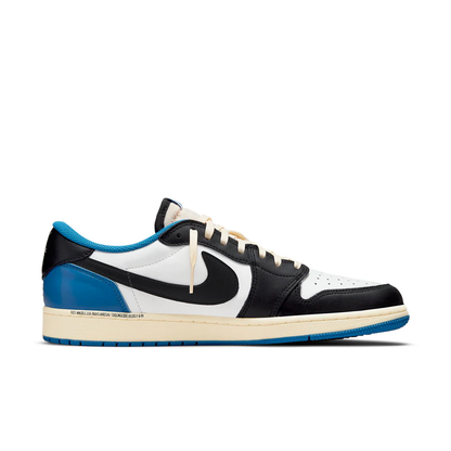 Air Jordan 1 Low x Fragment Design x Travis Scott 'White / Royal Blue' DM7866-140
