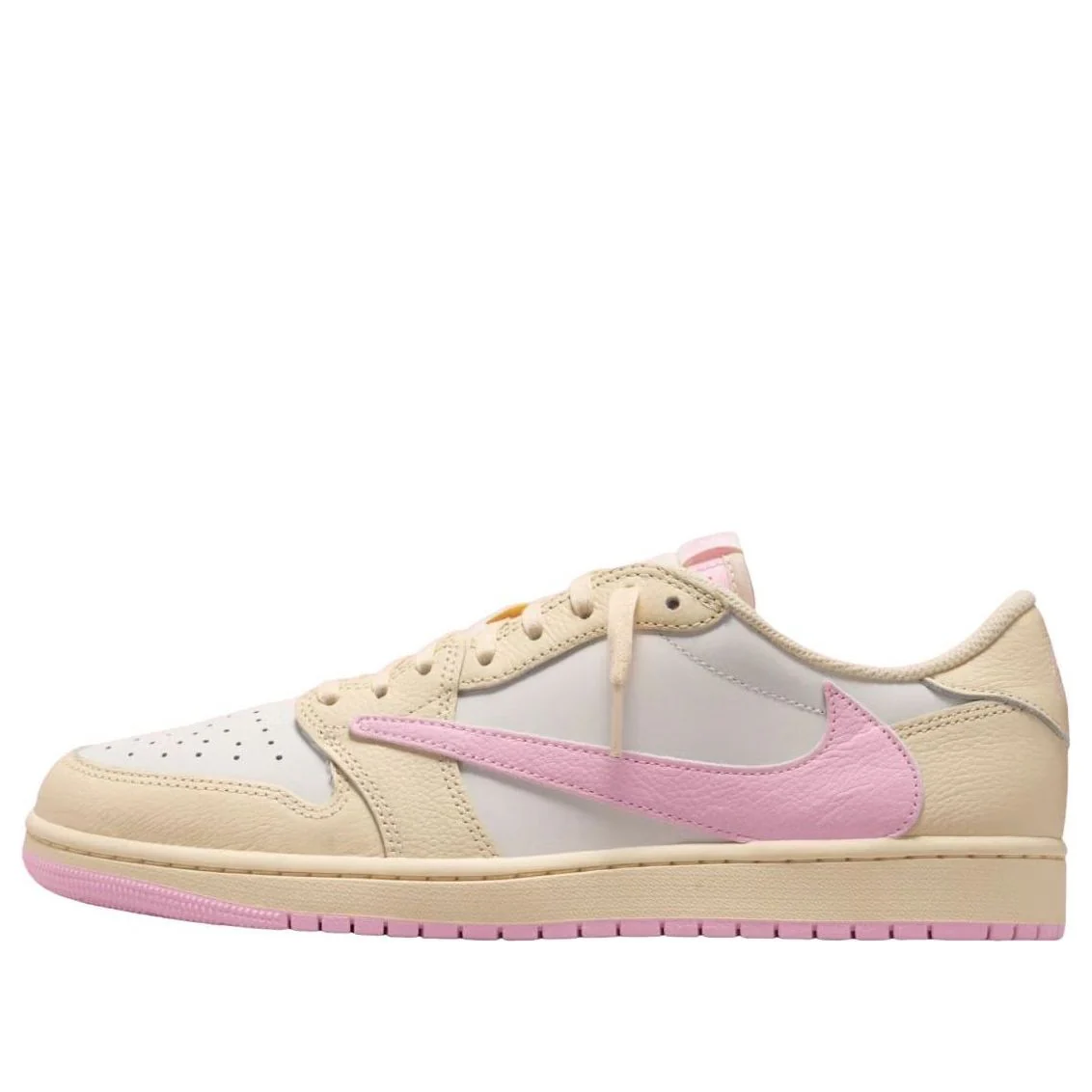 Air Jordan 1 Low OG x Travis Scott 'Muslin / Shy Pink' IQ7604-100