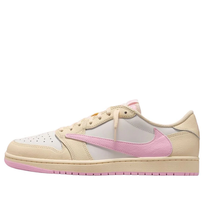 Air Jordan 1 Low OG x Travis Scott 'Muslin / Shy Pink' IQ7604-100
