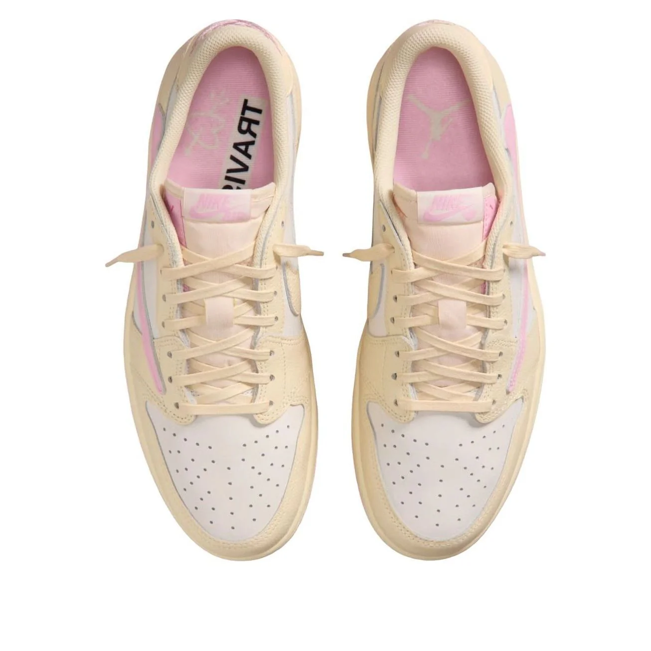 Air Jordan 1 Low OG x Travis Scott 'Muslin / Shy Pink' IQ7604-100