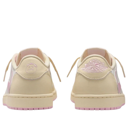 Air Jordan 1 Low OG x Travis Scott 'Muslin / Shy Pink' IQ7604-100