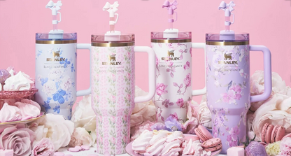 Stanley Tumbler 40 oz (Blooming Blue)