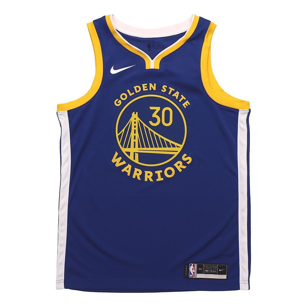 Nike NBA Golden State Warriors Stephen Curry #30 SW Fan Edition Jersey – Blue 2020/21 (CW3665-401)