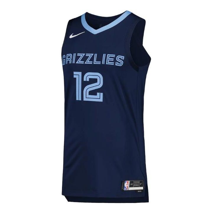 Nike NBA Ja Morant #12 Memphis Grizzlies SW Fan Edition Jersey – Blue CW3449-419