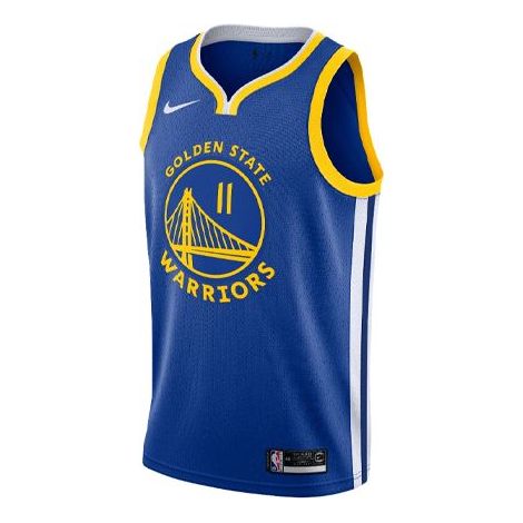 Nike NBA Golden State Warriors Klay Thompson Icon Edition Swingman Jersey | Blue #11 | AV4947-499