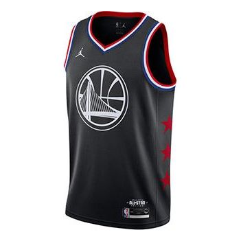Nike NBA Golden State Warriors Kevin Durant #35 Swingman Jersey Black AQ7295-014