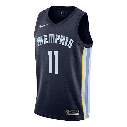Nike x NBA Memphis Grizzlies Mike Conley #11 Swingman Jersey – Navy / Light Blue / Gold (864485-420)