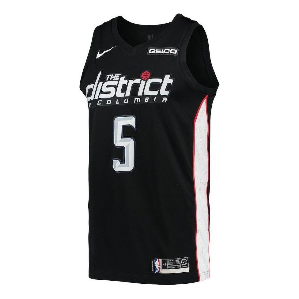 Nike NBA Washington Wizards #5 Bobby Portis Jr. Swingman Jersey 2018/19 – Black | AJ4651-010