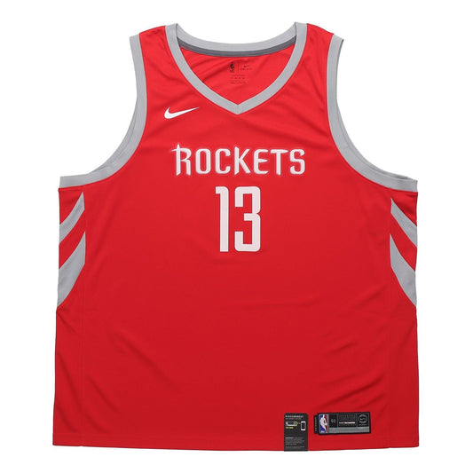 Nike NBA Houston Rockets James Harden SW Fan Edition Jersey | Red #13 | 864477-657