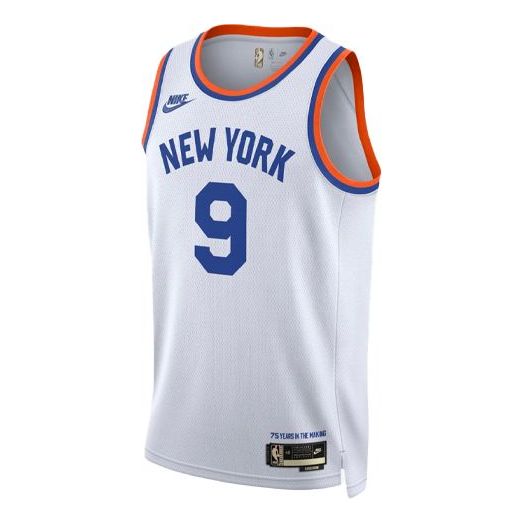 Nike x NBA New York Knicks RJ Barrett #9 Swingman Jersey – White (DB4121-100)