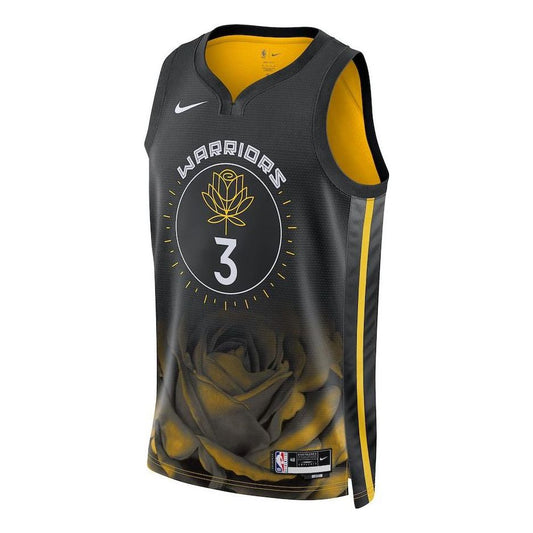 Nike NBA Golden State Warriors Jordan Poole City Edition Swingman Jersey | Black #3 | 2022/23 | DO9593-014