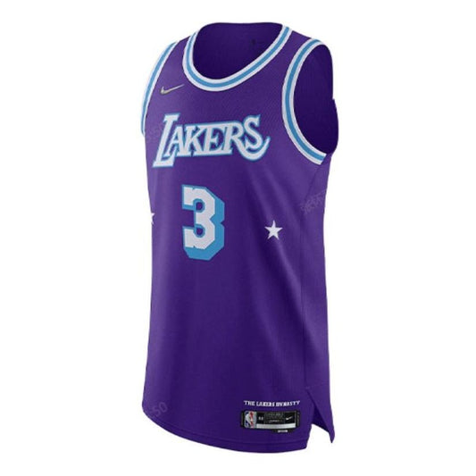 Nike NBA Anthony Davis Los Angeles Lakers 2022/23 City Edition Jersey #3 DB3635-505