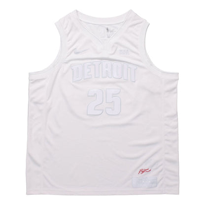Nike NBA Detroit Pistons #25 Derrick Rose Swingman Jersey 2020/21 – White | CT4208-100