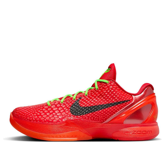 Nike Zoom Kobe 6 Protro 'Reverse Grinch' – Bright Crimson / Black / Electric Green (FV4921-600)