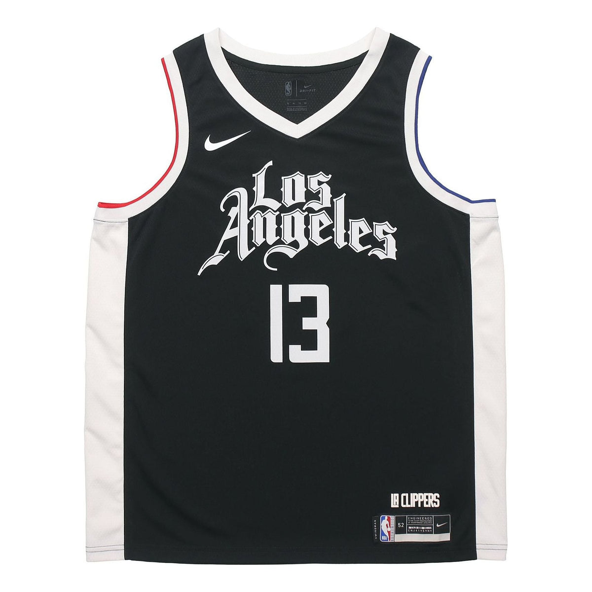 Nike NBA LA Clippers Paul George SW Fan Edition City Edition Jersey | Black #13 | CN1735-014