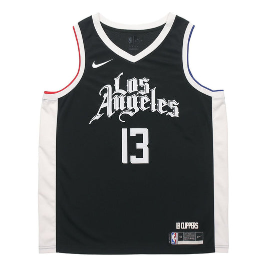 Nike NBA LA Clippers Paul George SW Fan Edition City Edition Jersey | Black #13 | CN1735-014