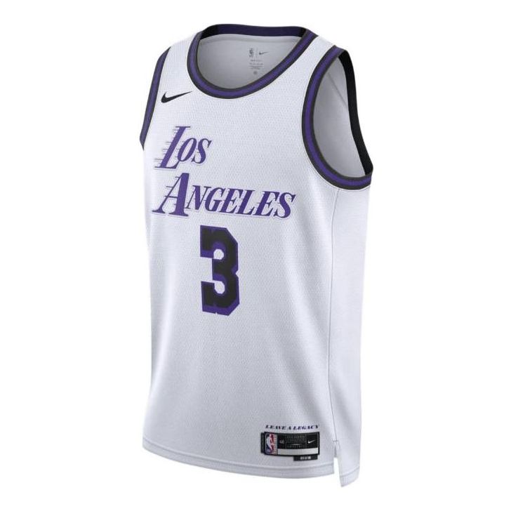 Nike Dri-FIT NBA Swingman Jersey – Los Angeles Lakers Anthony Davis #3 City Edition 2022-23 | DO9597-100