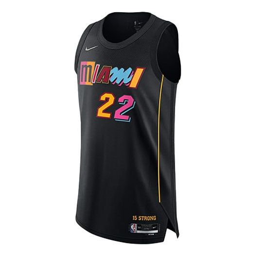 Nike NBA Miami Heat Jimmy Butler Icon Edition Swingman Jersey | Black #22 | DB3637-010