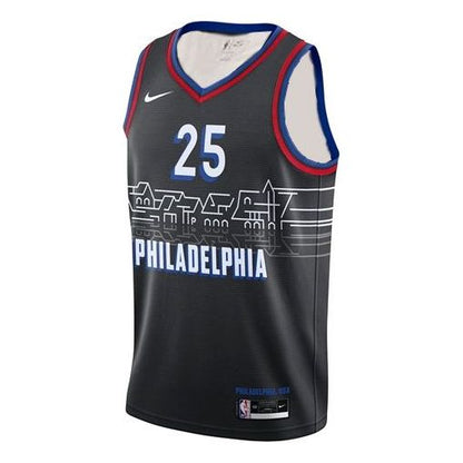 Nike NBA Philadelphia 76ers SW Fan Edition Swingman Jersey – Ben Simmons #25 (2020-21) – Black | Style CN1771-015