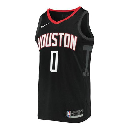 Nike NBA Houston Rockets Russell Westbrook #0 Fast Break Replica Jersey – Red | 877206-019