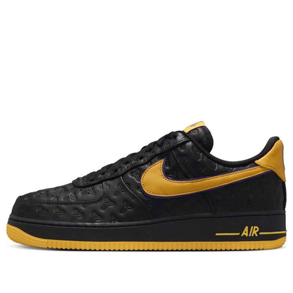 Nike x Kobe Bryant Air Force 1 Low 'Lakers Away' – Black/Gold/Purple (HV5122-001)