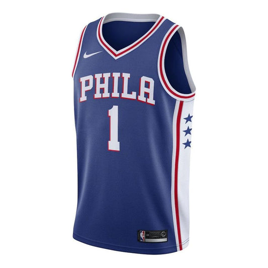 Nike NBA Philadelphia 76ers James Harden Icon Edition Jersey | Blue #1 | CW3678-402