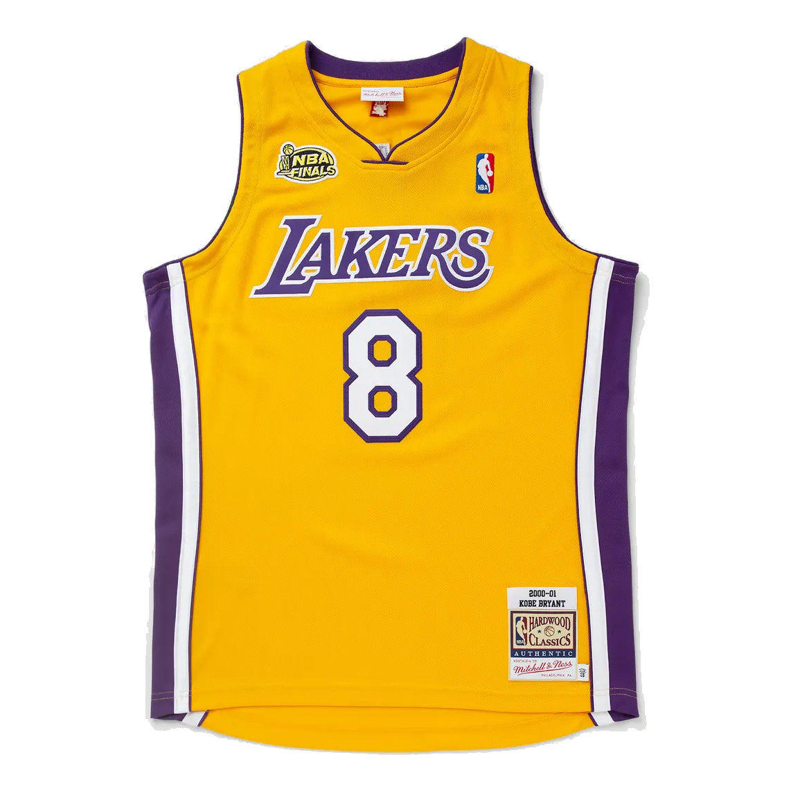 Mitchell & Ness NBA Los Angeles Lakers Kobe Bryant #8 Hardwood Classics Jersey – 2000/01 (AJY4SB19089)
