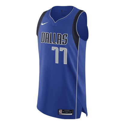 Nike NBA Dallas Mavericks Luka Dončič #77 Icon Edition 2020 Swingman Jersey – Blue | CW3441-485