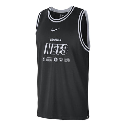 Nike x NBA Brooklyn Nets Dri-FIT DNA Practice Jersey – Black / White / Grey (DR2269-010)