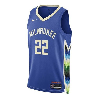 Nike NBA Milwaukee Bucks City Edition 2022-23 Jersey – Khris Middleton (DO9600-482)