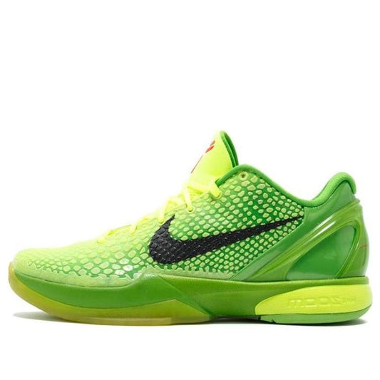 Nike Zoom Kobe 6 'Grinch' – Green Apple / Varsity Red (429659-701)