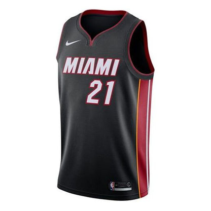 Nike NBA Miami Heat #21 Icon Edition SW Fan Jersey – Black (864487-010)