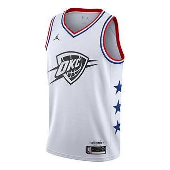 Nike NBA Russell Westbrook Oklahoma City Thunder 2019 All-Star Swingman Jersey – White (AQ7297-110)