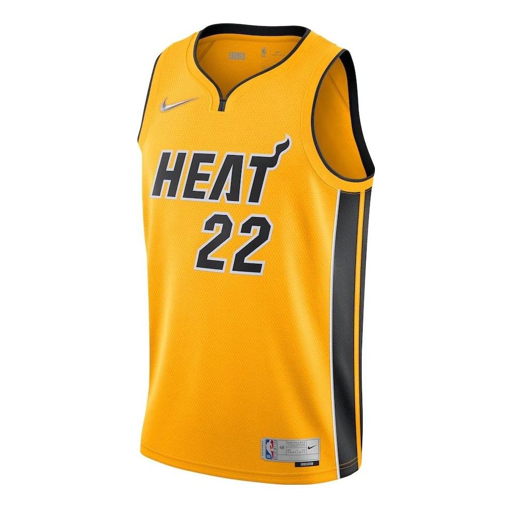 Nike NBA Miami Heat Jimmy Butler #22 Icon Edition Swingman Jersey – Red | CN9934-717