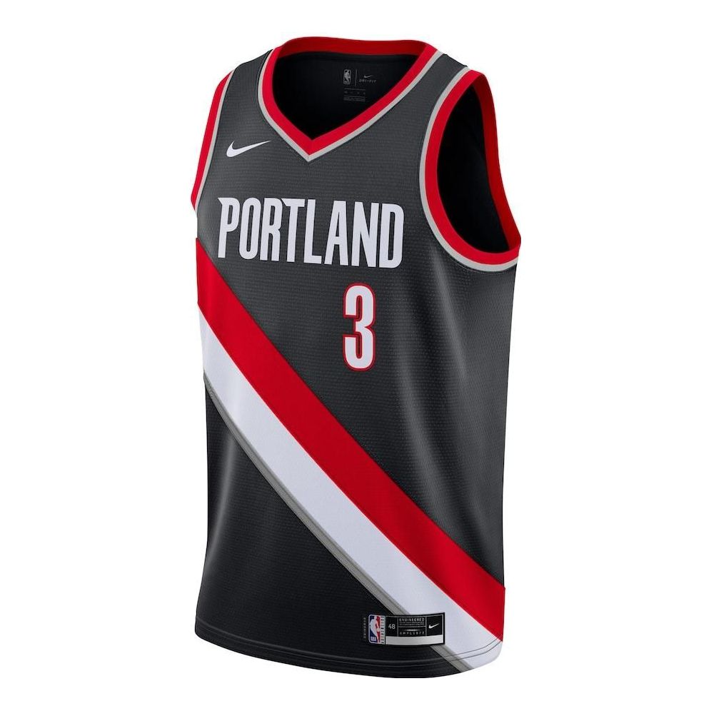 Nike NBA Portland Trail Blazers Swingman Jersey – CJ McCollum #3 (2020-21) | Style CW3680-011