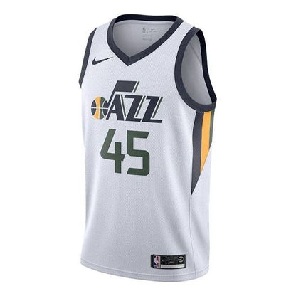 Nike NBA Utah Jazz Swingman Fan Edition Jersey #5 'White/Green' 864453-102