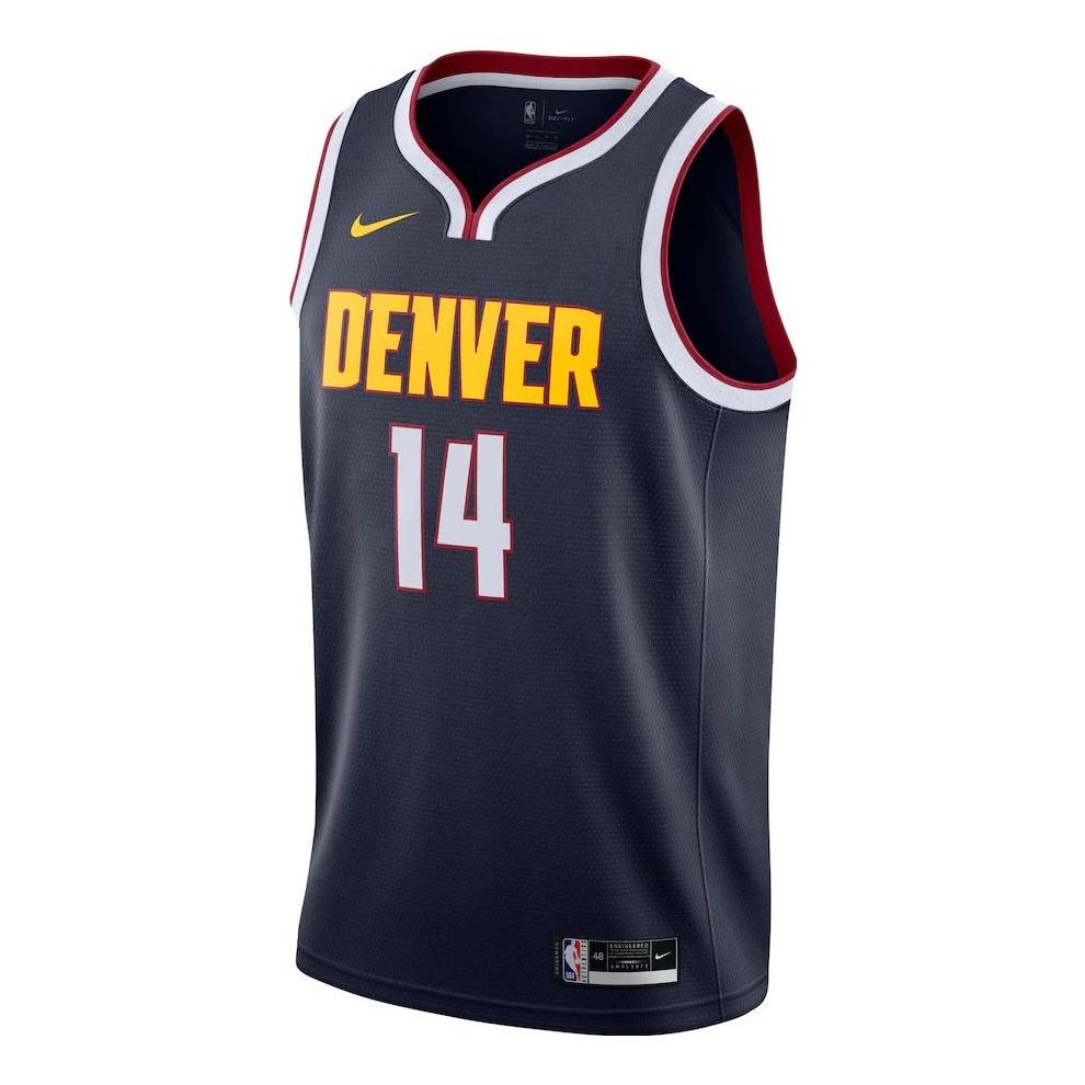 Nike x NBA Denver Nuggets Gary Harris #14 Swingman Jersey – Navy / Gold / Red (CW3663-421)