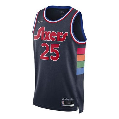 Nike NBA Philadelphia 76ers Ben Simmons #25 Swingman Jersey Blue DB4041-419