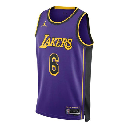 Nike NBA Los Angeles Lakers LeBron James Statement Edition Swingman Jersey 2022/23 – DO9530-505
