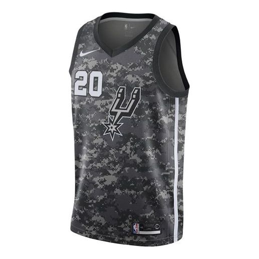 Nike NBA San Antonio Spurs Swingman Jersey – Manu Ginóbili #20 – Black | Style AJ4644-010
