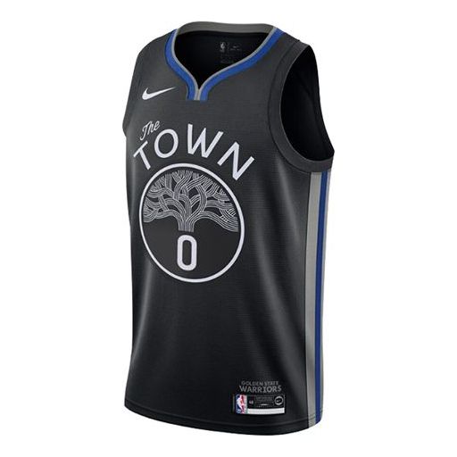 Nike x NBA Golden State Warriors Jersey 'D'Angelo Russell #0' (AV4638-016)
