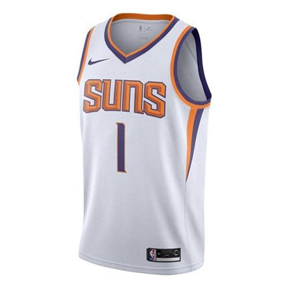 Nike Dri-FIT NBA Phoenix Suns Devin Booker #1 Association Edition Swingman Jersey 'White' 864443-101