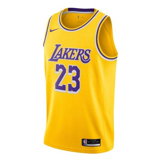 Nike NBA Swingman Jersey – LA Lakers LeBron James #23 | 2020-21 Season Yellow (CW3669-734)